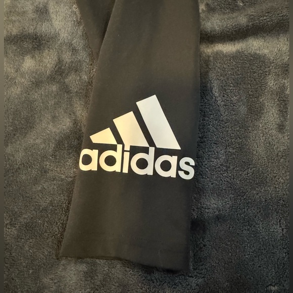 Adidas women’s athletic yoga pants w/pocket, logo, great condition, size xl - Picture 3 of 6